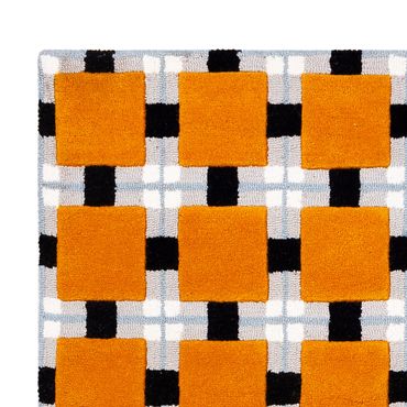 Designer Rug - 200 x 140 cm - gold