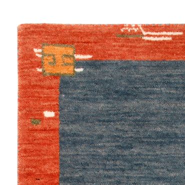 Gabbeh Rug - Softy - 90 x 60 cm - blue