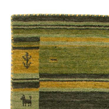 Gabbeh Rug - Softy - 90 x 60 cm - green