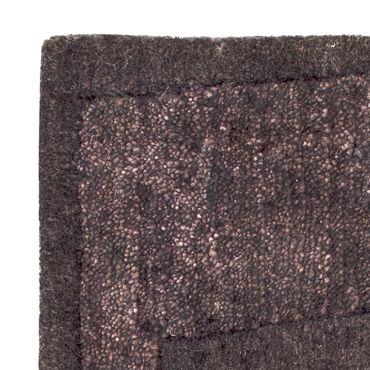 Designer Rug square  - 30 x 30 cm - anthracite