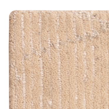 Designer Rug square  - 30 x 30 cm - natural white