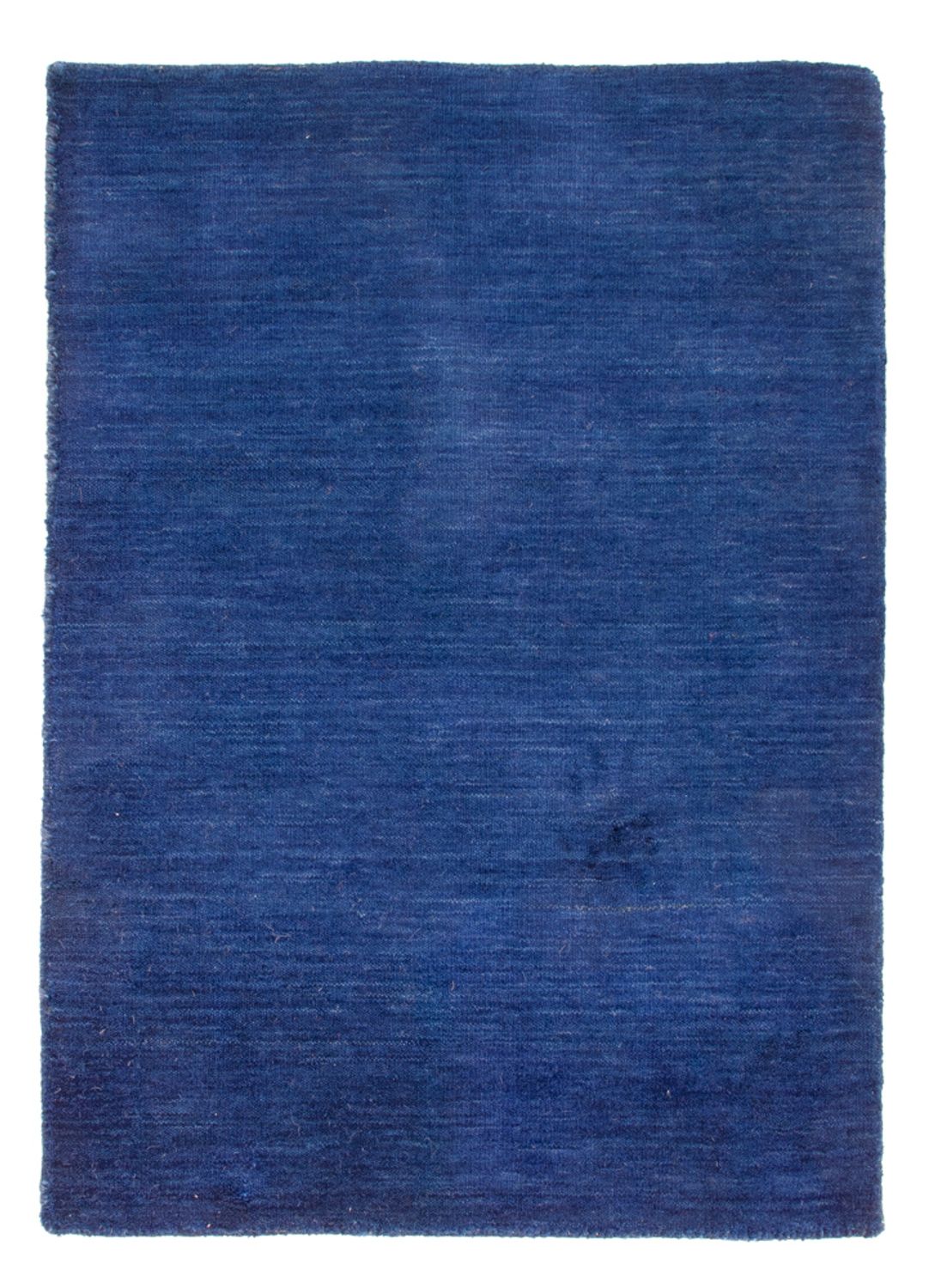 Wool Rug - 90 x 60 cm - blue