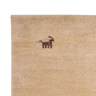 Runner Gabbeh Rug - Softy - 200 x 80 cm - beige