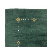 Runner Gabbeh Rug - Softy - 300 x 80 cm - green