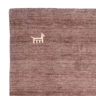 Gabbeh Rug - Softy square  - 150 x 150 cm - brown