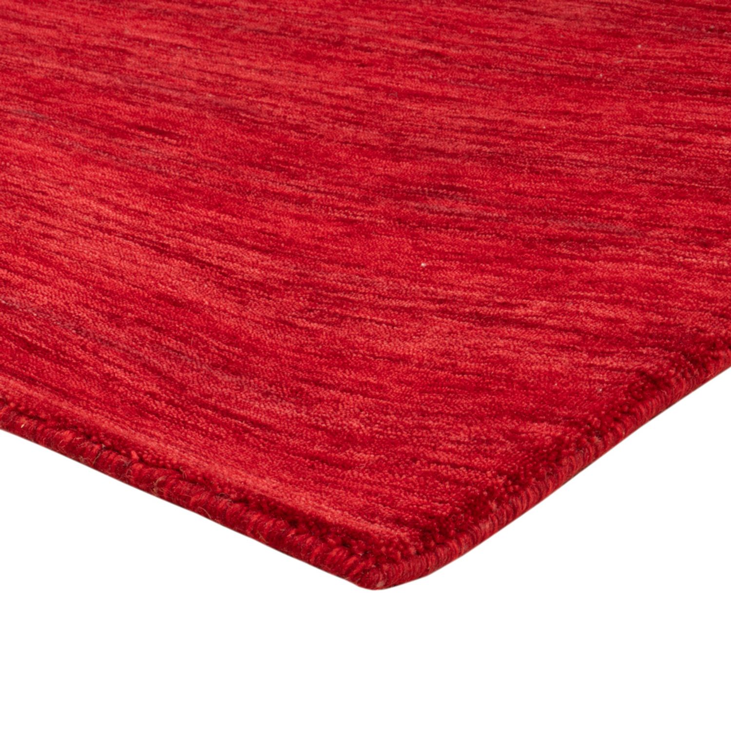 Gabbeh Rug - Loribaft Softy - 145 x 72 cm - red