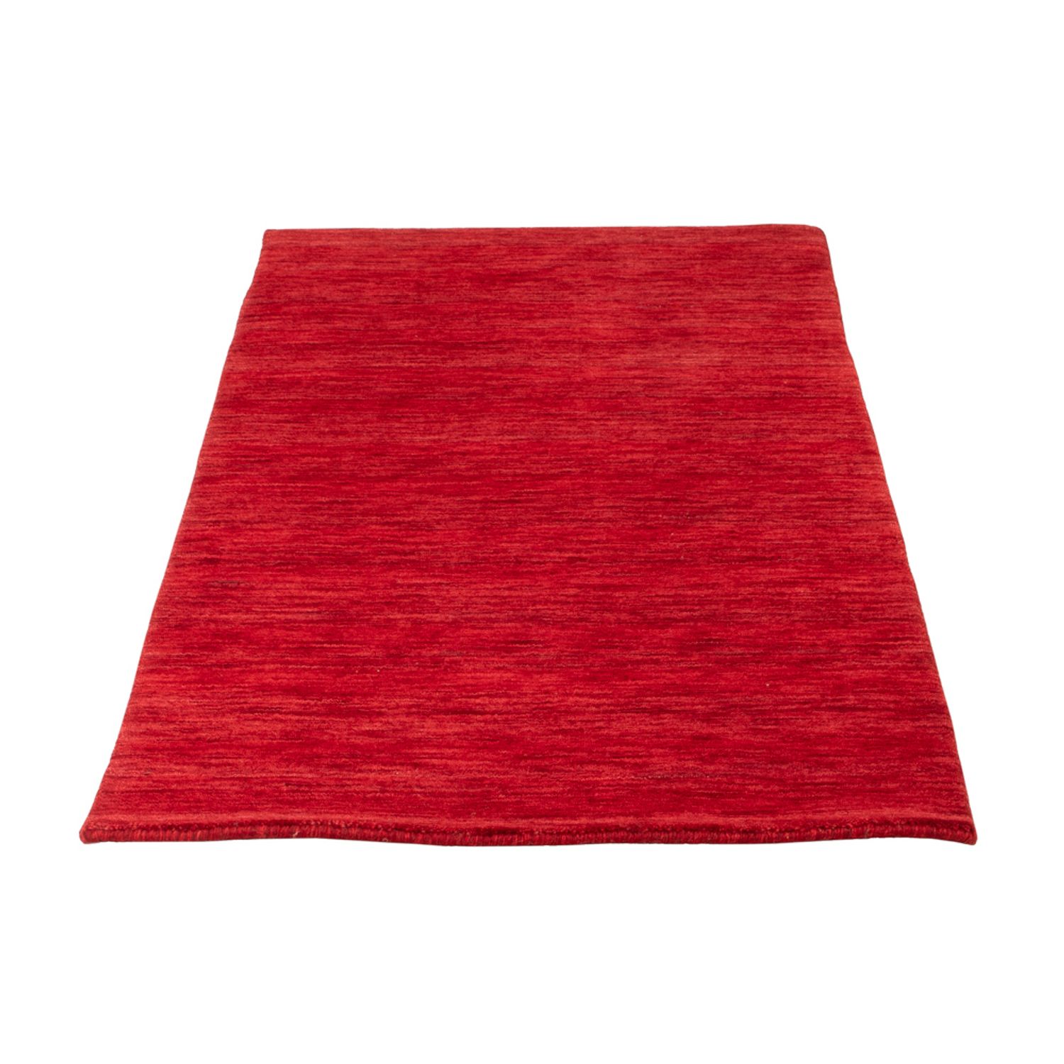 Gabbeh Rug - Loribaft Softy - 145 x 72 cm - red