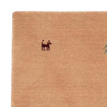 Gabbeh Rug - Softy - 65 x 60 cm - beige