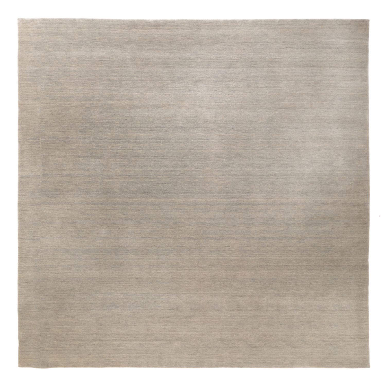 Gabbeh Rug - Loribaft Softy square  - 250 x 250 cm - silver