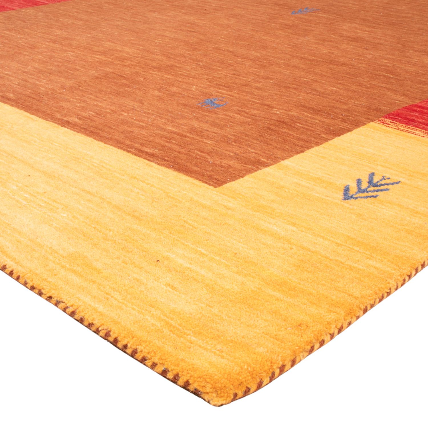 Gabbeh Rug - Loribaft Softy - 240 x 170 cm - brown