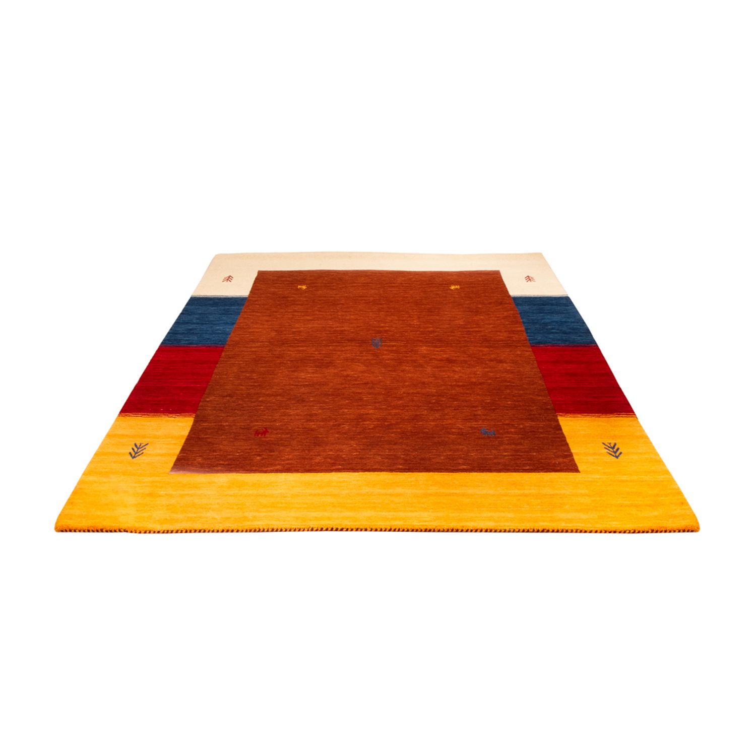 Gabbeh Rug - Loribaft Softy - 240 x 170 cm - brown