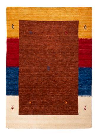 Gabbeh Rug - Loribaft Softy - 240 x 170 cm - brown