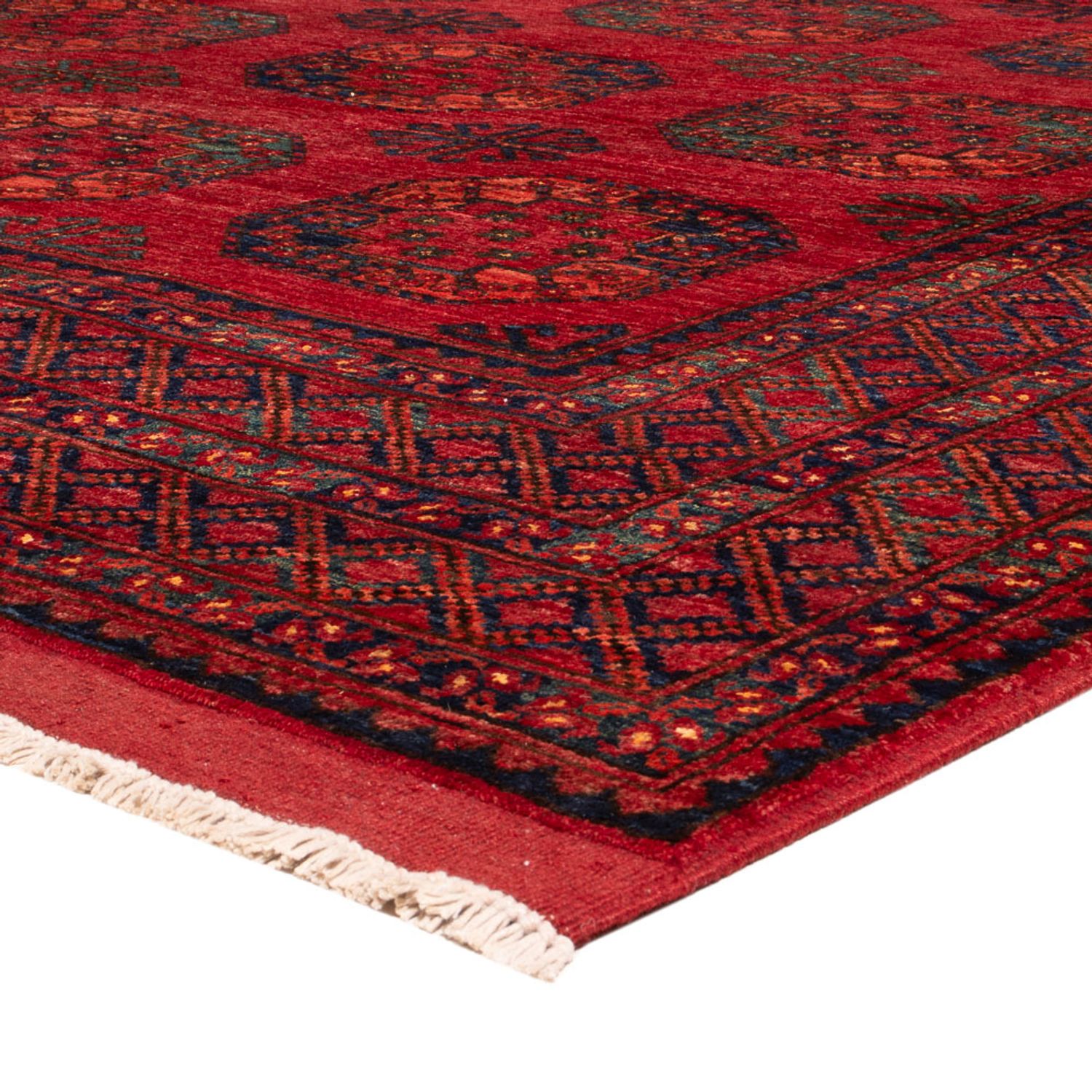 Afghan Rug - 298 x 257 cm - red