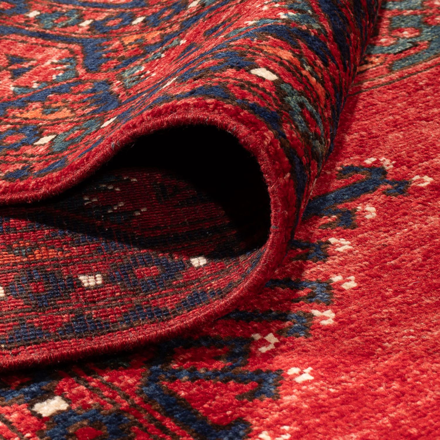 Afghan Rug - 298 x 256 cm - red