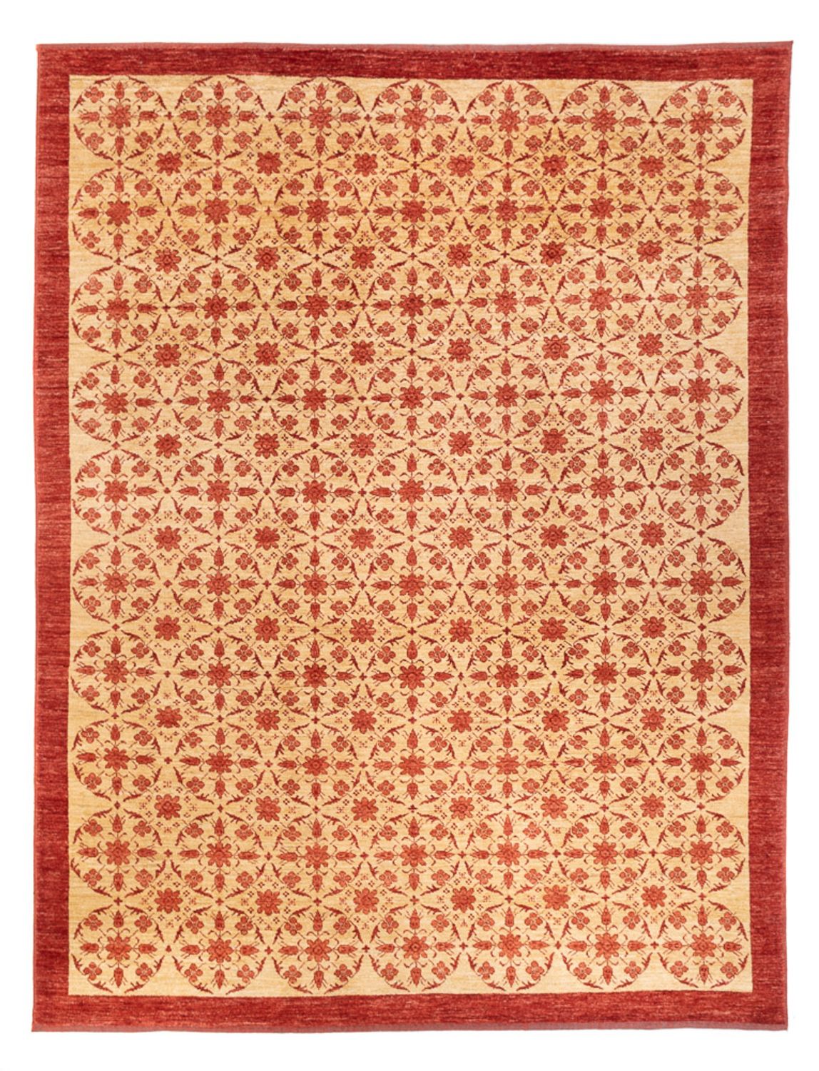 Ziegler Rug - Modern - 306 x 237 cm - multicolored