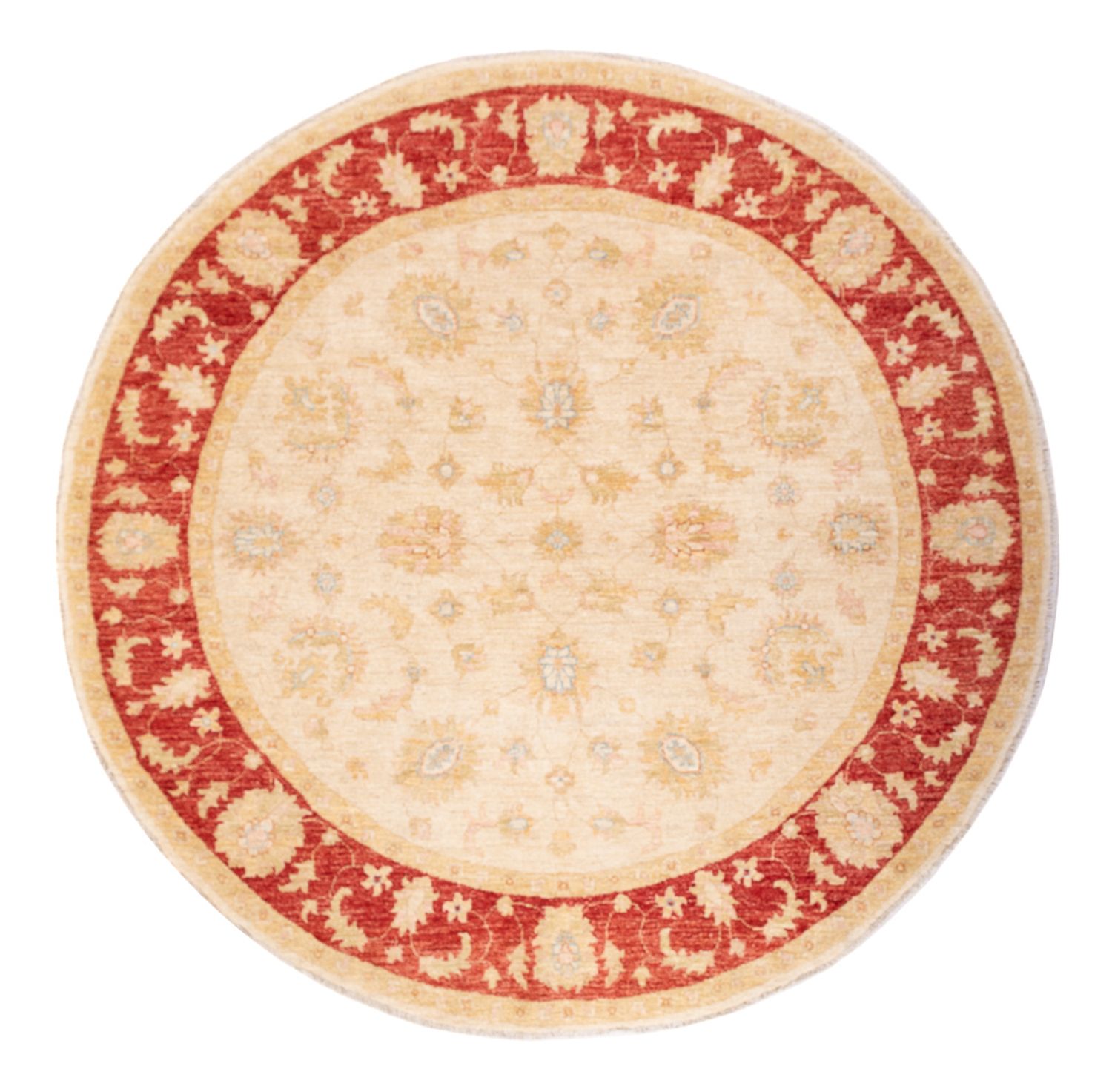 Ziegler Rug round  - 201 x 198 cm - beige