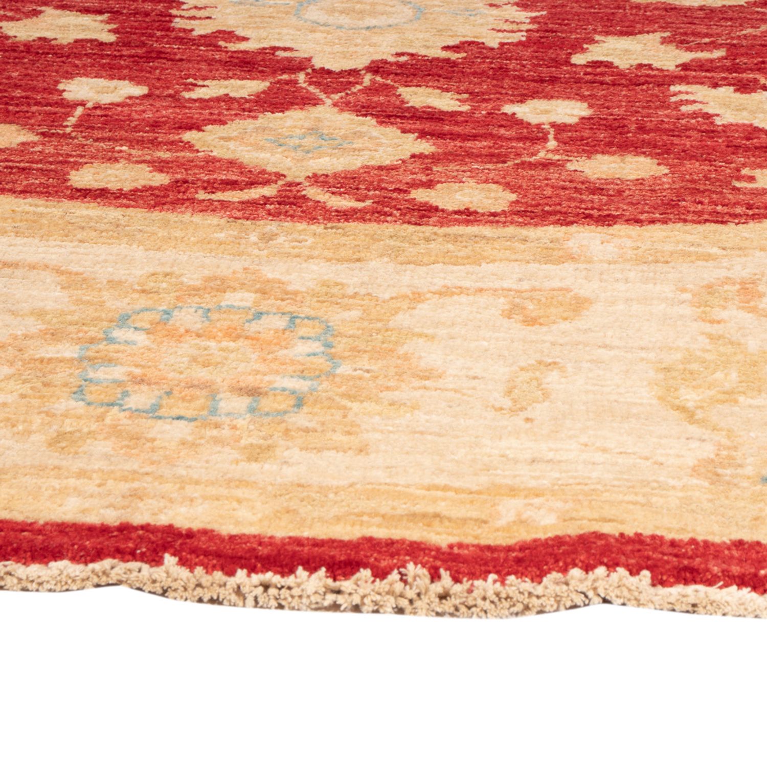 Ziegler Rug round  - 201 x 200 cm - red