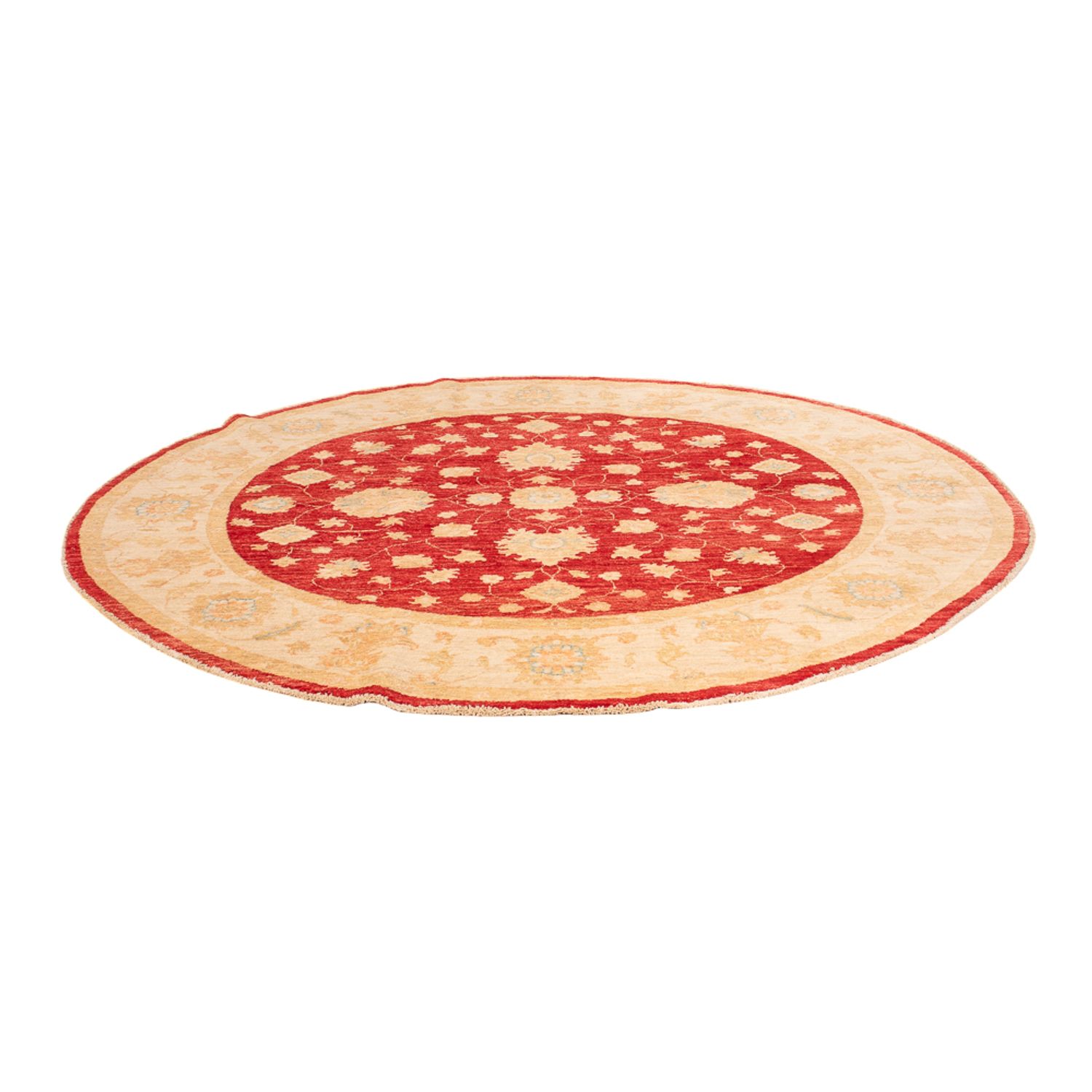 Ziegler Rug round  - 201 x 200 cm - red