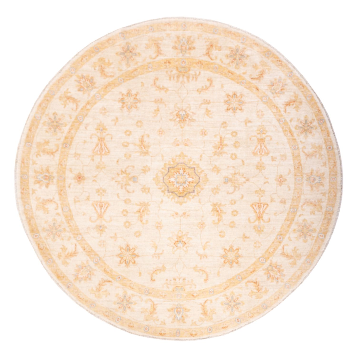 Ziegler Rug round  - 202 x 200 cm - beige