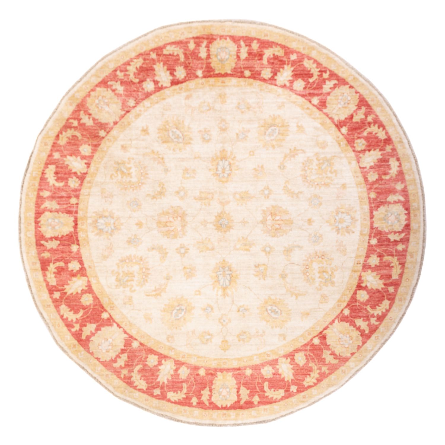 Ziegler Rug round  - 203 x 198 cm - beige