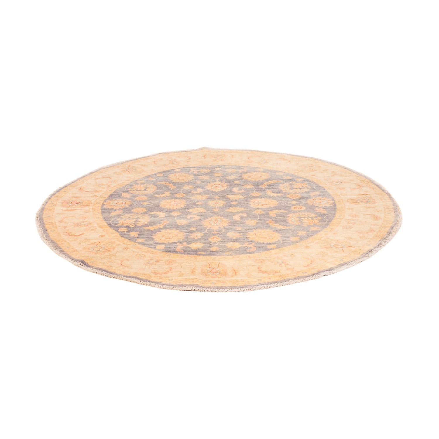 Ziegler Rug round  - 146 x 146 cm - sea blue