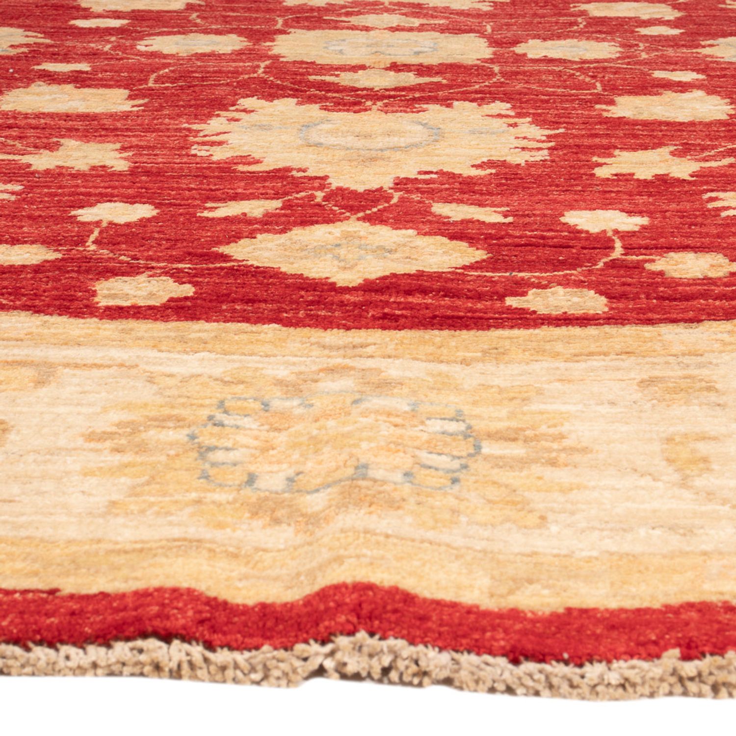 Ziegler Rug round  - 200 x 194 cm - red