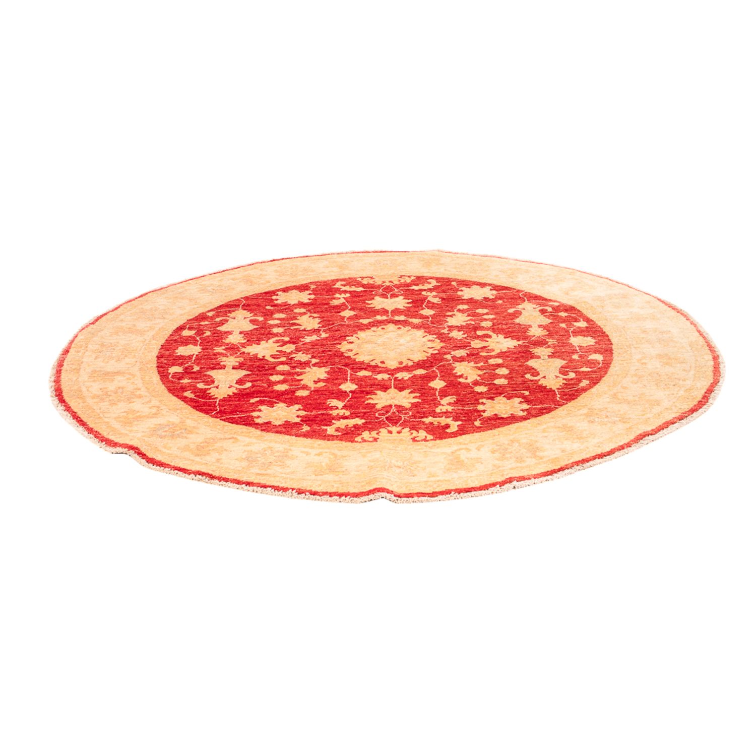 Ziegler Rug round  - 149 x 149 cm - red