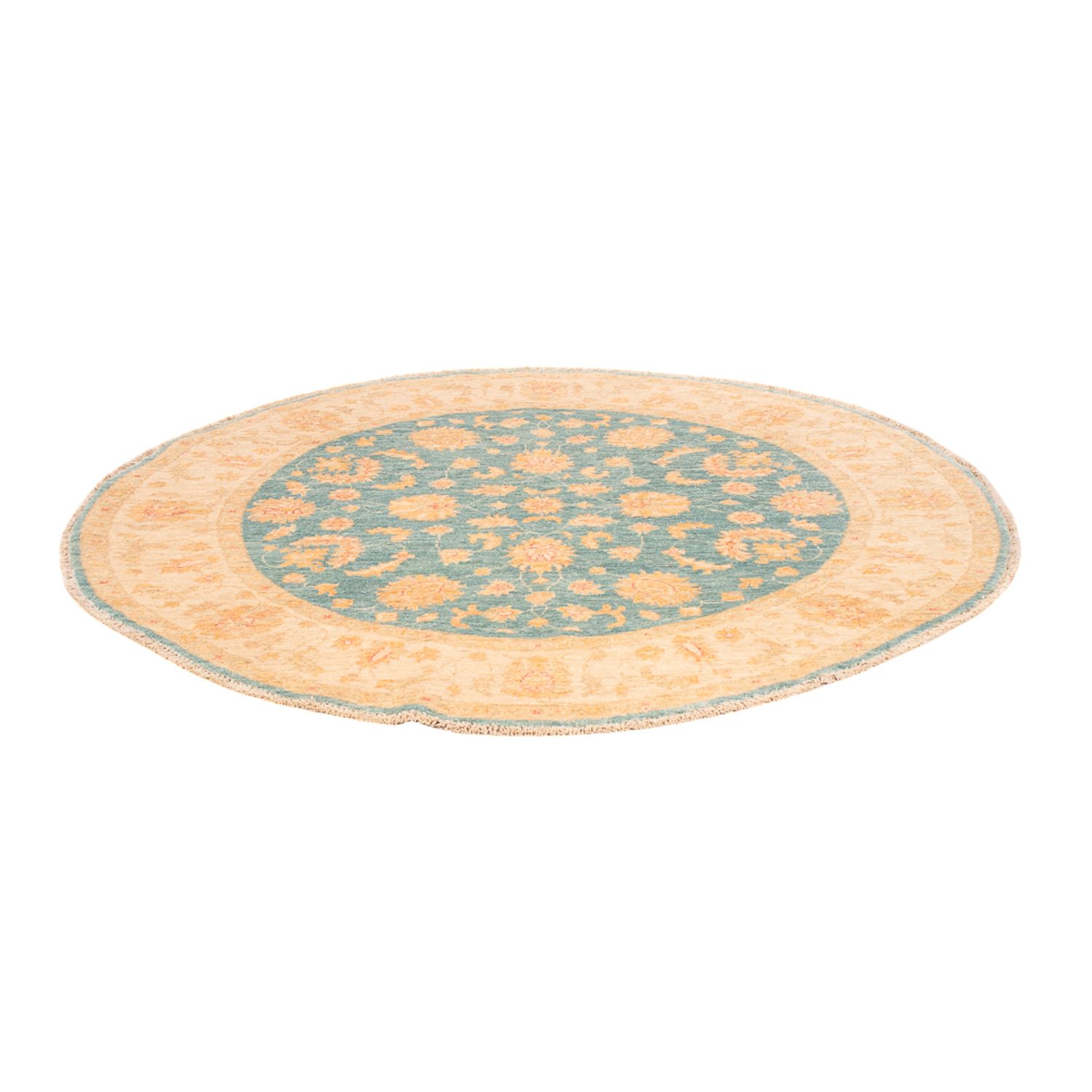 Ziegler Rug round  - 148 x 147 cm - blue