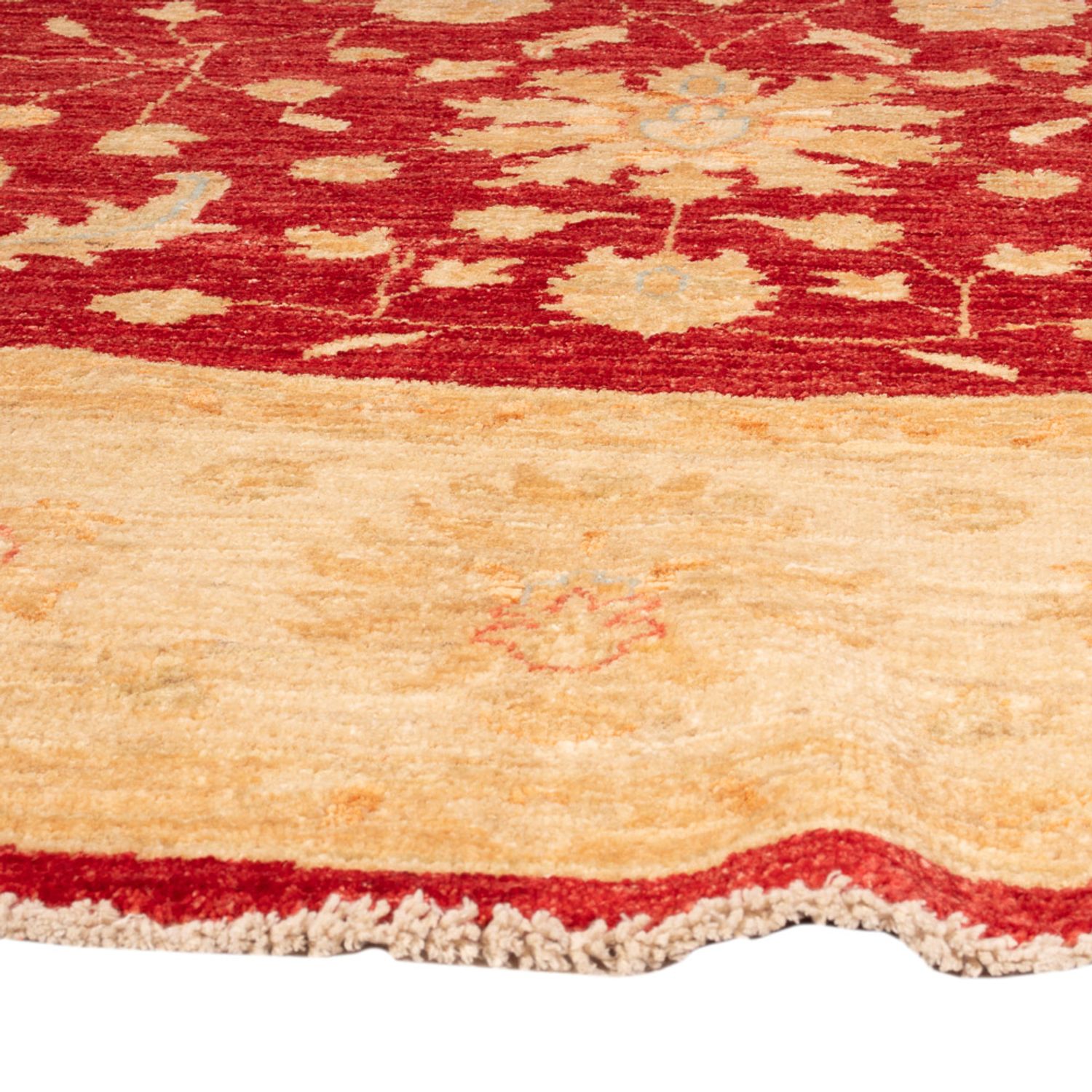 Ziegler Rug round  - 252 x 250 cm - red