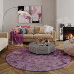 Viscose Rug - Symphony - round