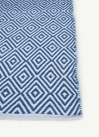 Kelim Rug - Trendy - 180 x 120 cm - blue