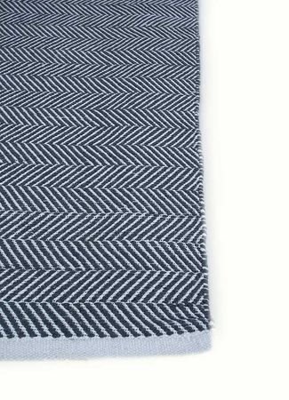 Kelim Rug - Trendy - 180 x 120 cm - dark blue