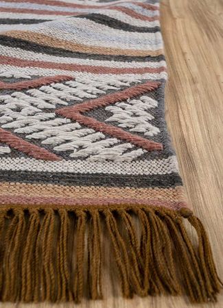 Wool Rug - 240 x 150 cm - multicolored