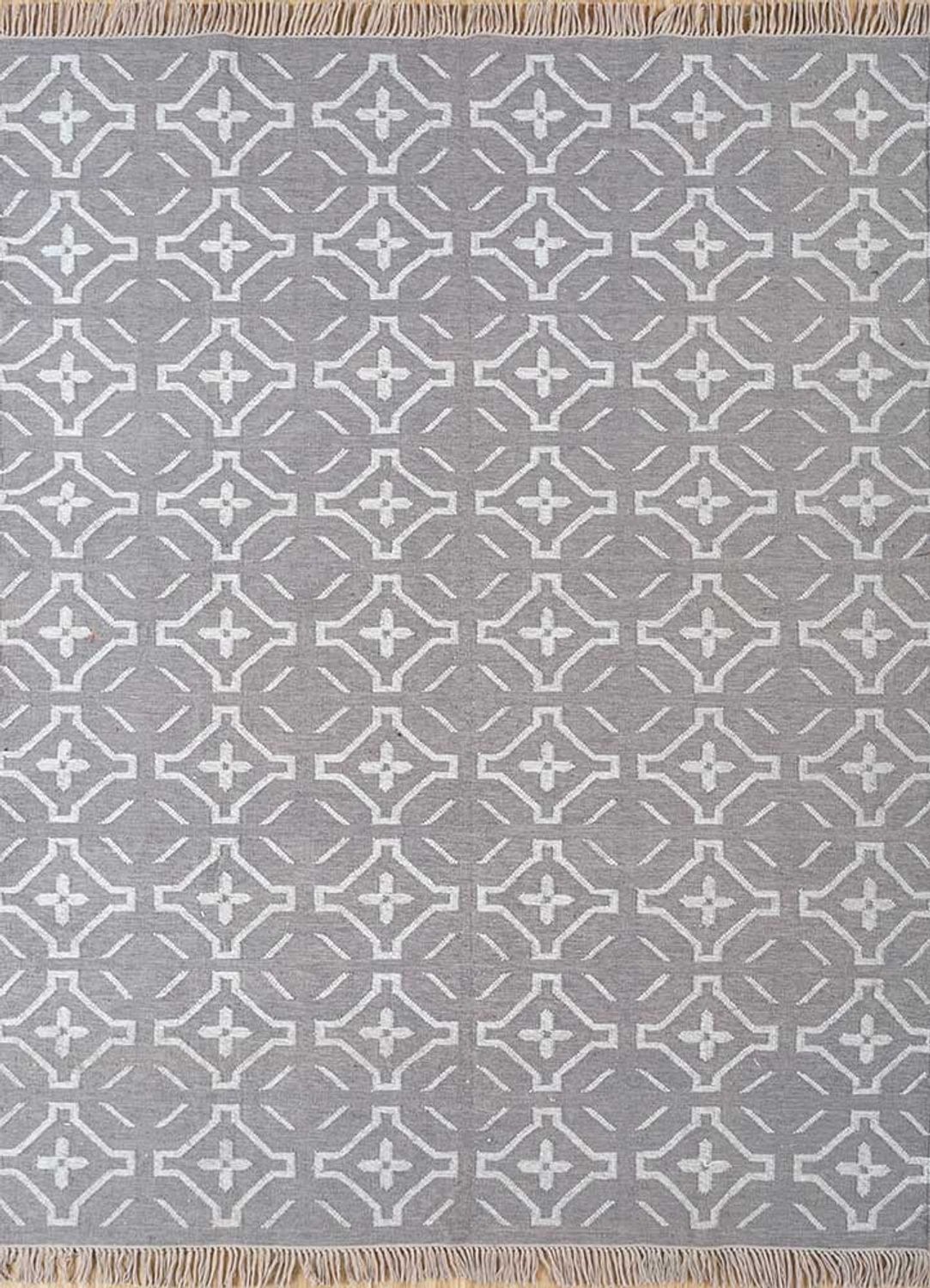 Wool Rug - 300 x 210 cm - light grey