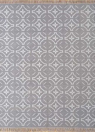 Wool Rug - 300 x 210 cm - light grey