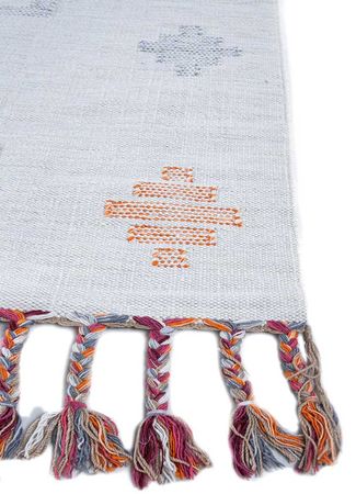 Wool Rug - 300 x 240 cm - light blue