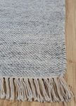 Wool Rug - 210 x 165 cm - grey