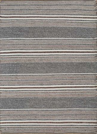 Wool Rug - 210 x 165 cm - grey