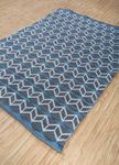 Rug - 210 x 150 cm - dark blue