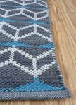 Rug - 210 x 150 cm - dark blue