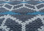 Rug - 210 x 150 cm - dark blue