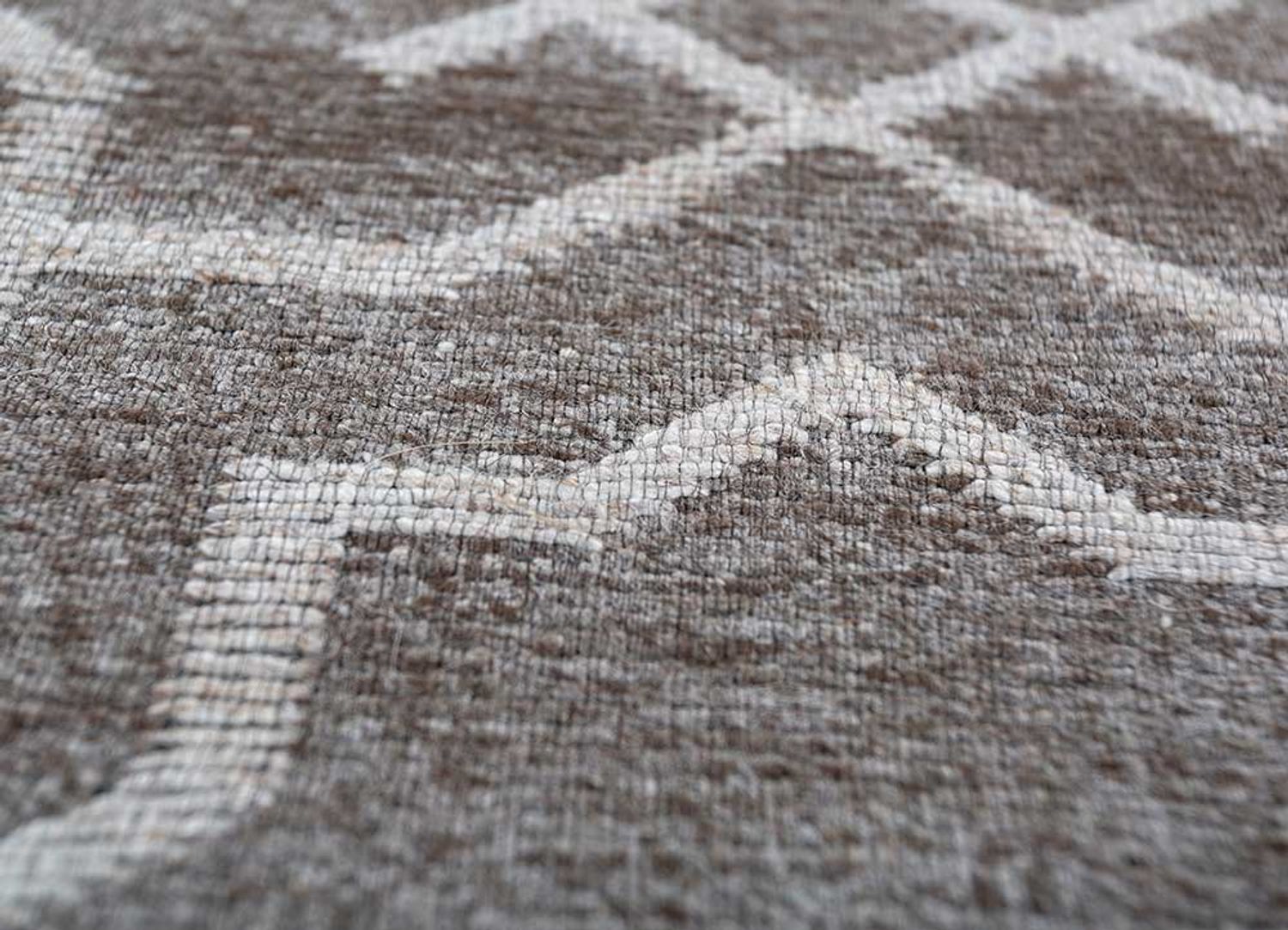 Wool Rug - 210 x 150 cm - grey