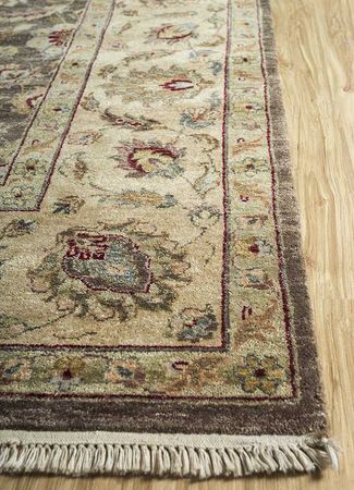 Wool Rug - 300 x 240 cm - dark beige