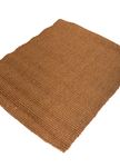 Sisal Rug - 100 x 90 cm - dark beige