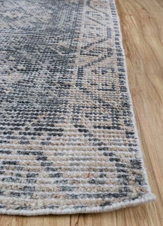 Wool Rug - 240 x 150 cm - grey
