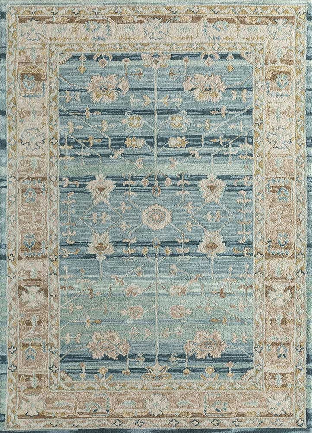 Wool Rug - 240 x 150 cm - light blue