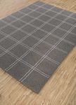 Wool Rug - 225 x 165 cm - grey