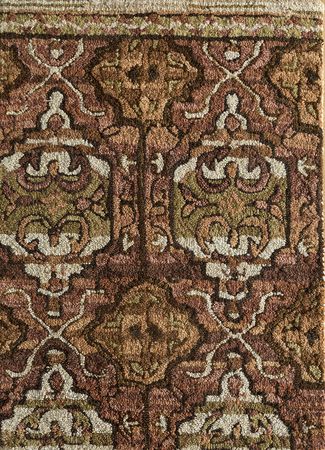 Wool Rug - 90 x 60 cm - dark beige