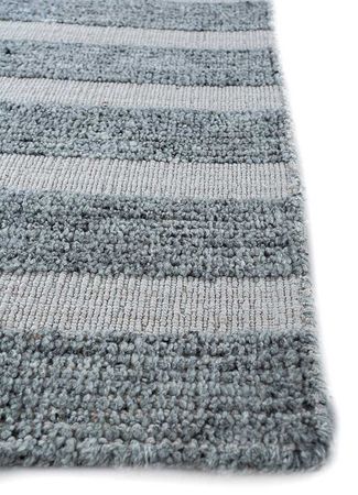 Wool Rug - 90 x 60 cm - petrol blue