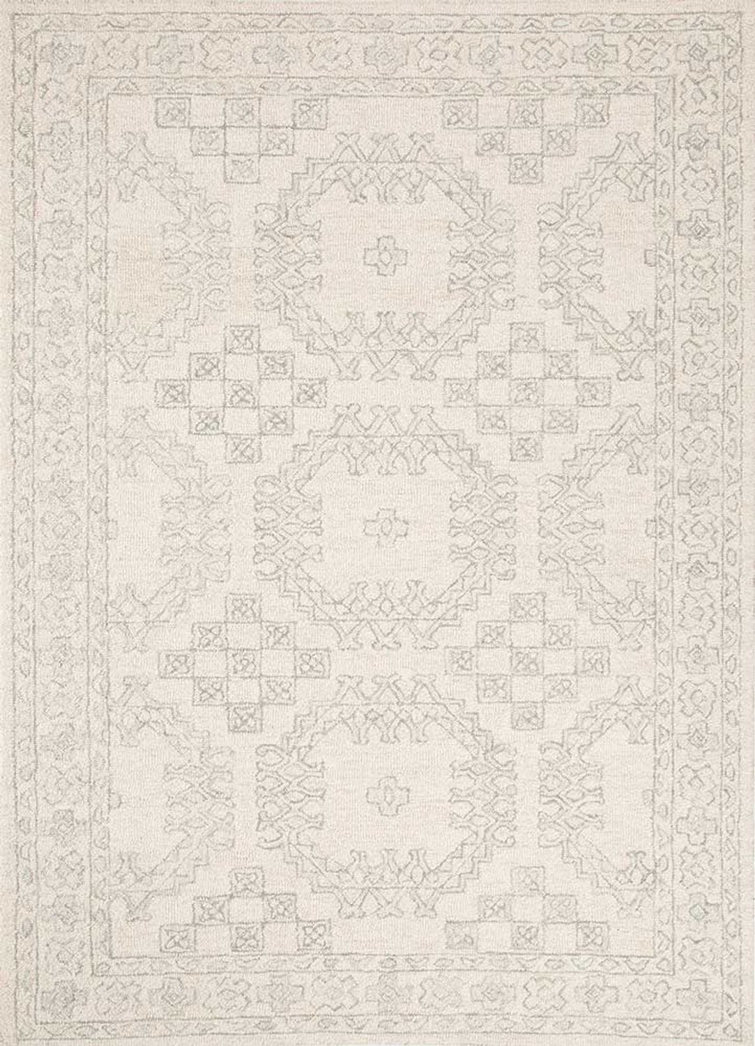 Wool Rug - 240 x 150 cm - cream